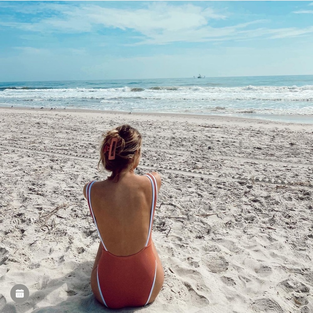 Lainsnow Ocean Isle One Piece- Sangria